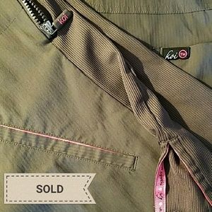 Koi Lite Gray and Pink Scrubs Set 3X